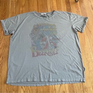 The Laundry Room beer wolf motorcycle shirt L